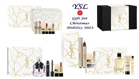 ysl christmas gift box 2023|YSL gift pack.